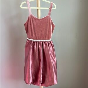 NWT Speechless Size 16 Girls Velvet and Satin Sleeveless Bubble Party Dress